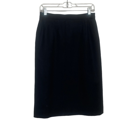 Pendleton Dresses & Skirts - Pendleton Petite 12 Black Skirt‎ Pencil 100% Wool Lined Pockets